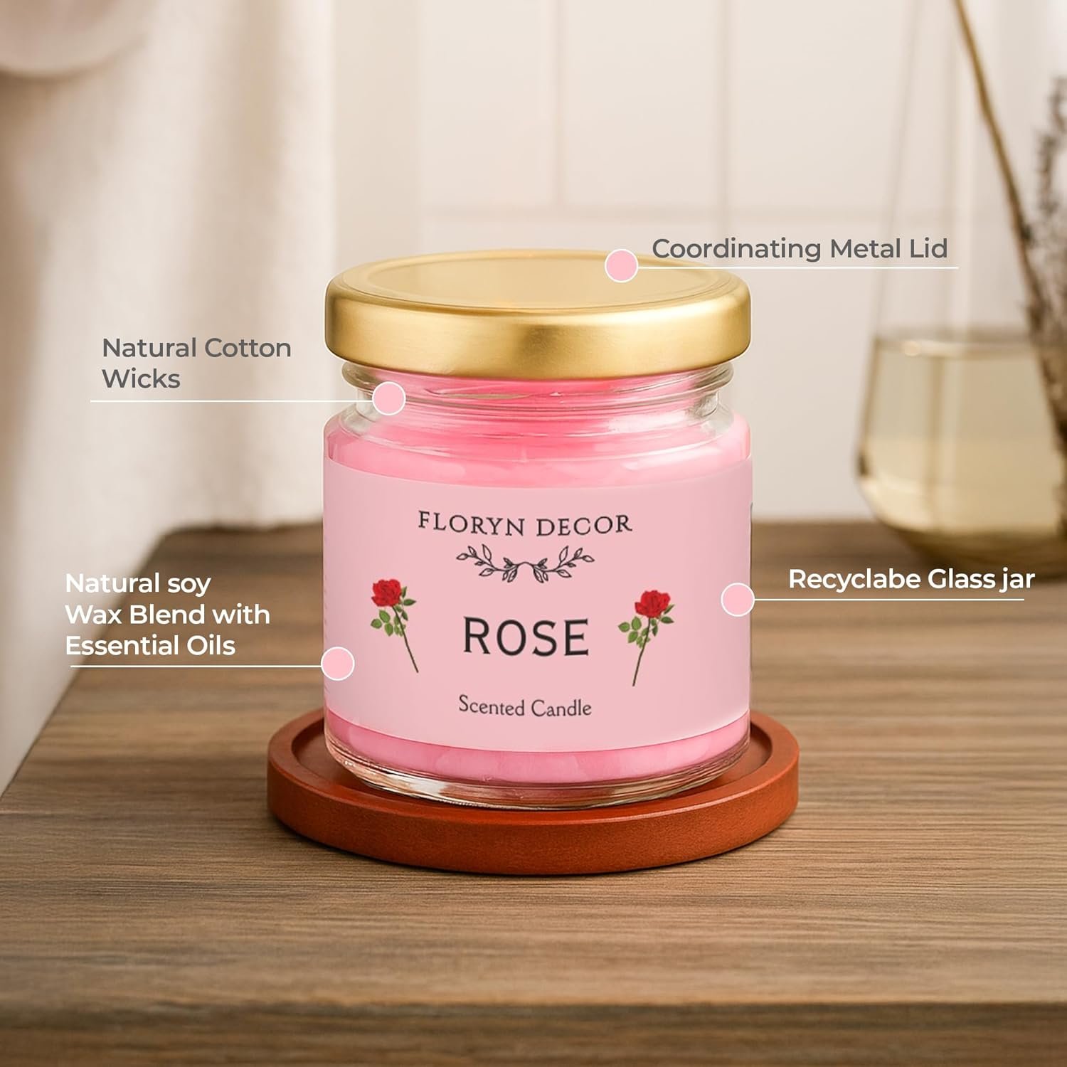 Floryn Decor Jar Scented Candles Gift Set | ScentedBest Amazon Deals