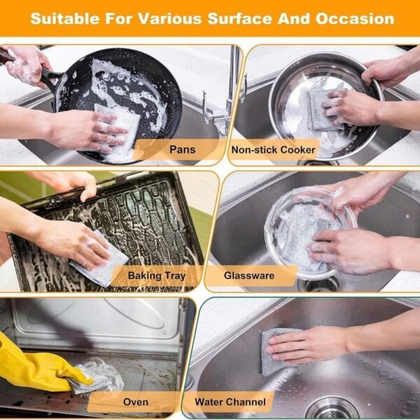 Microfiber Kitchen Cleaning Cloth (Set of 5) (Wet & DryBest Amazon Deals