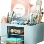 UCRAVO Plastic Stylish Stackable Desk Organizer with 2Best Amazon Deals
