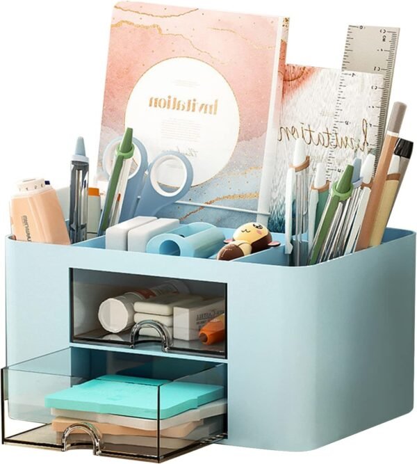 UCRAVO Plastic Stylish Stackable Desk Organizer with 2Best Amazon Deals