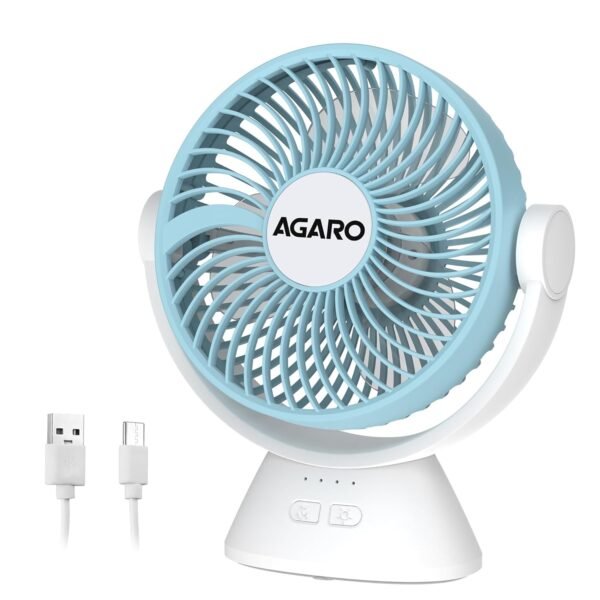 AGARO Delight Rechargeable Mini Desk Fan, Portable,Best Amazon Deals AGARO Delight Rechargeable Mini Desk Fan, Portable,Best Amazon Deals