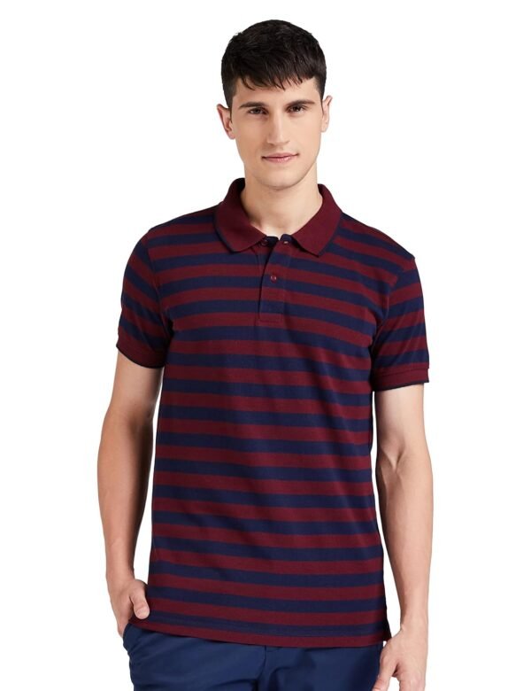 Amazon Brand - Symbol Men's Cotton Rich Striped PoloBest Amazon Deals Amazon Brand - Symbol Men's Cotton Rich Striped PoloBest Amazon Deals