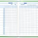 Tia Crafts Muster Attendance Register Book | DailyBest Amazon Deals