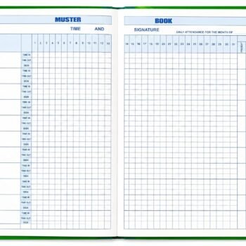 Tia Crafts Muster Attendance Register Book | DailyBest Amazon Deals