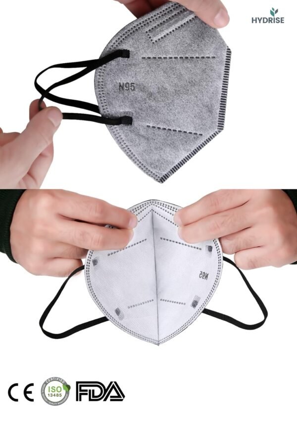(Pack of 20 (Grey) Premium N95 Mask For Men and WomenBest Amazon Deals