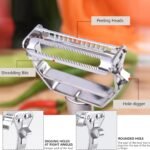ALINCOLN 2-in-1 Multi-Functional Julienne Peeler forBest Amazon Deals