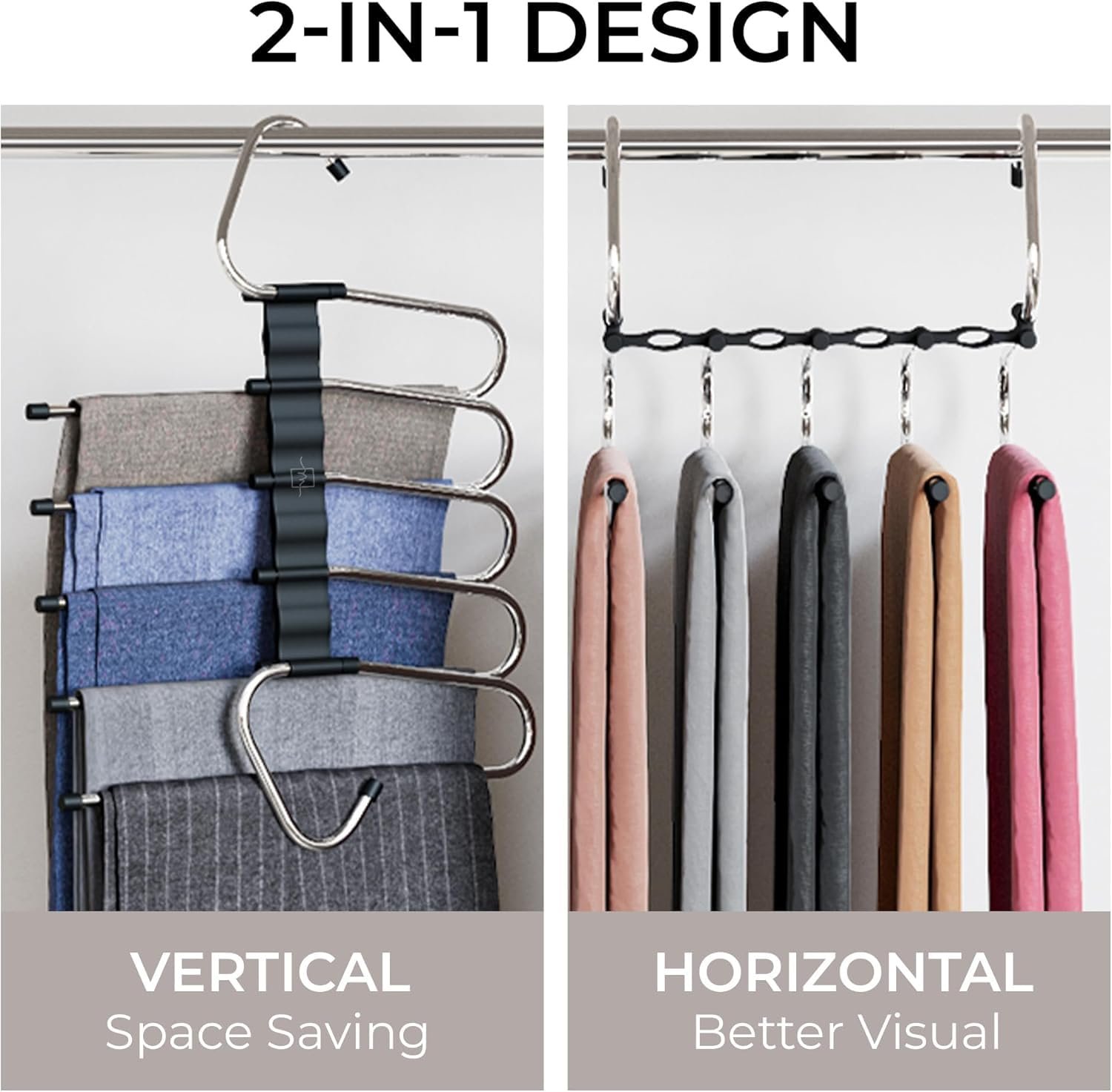 JD FRESH 5 in 1 Stainless Steel Foldable ClothesBest Amazon Deals