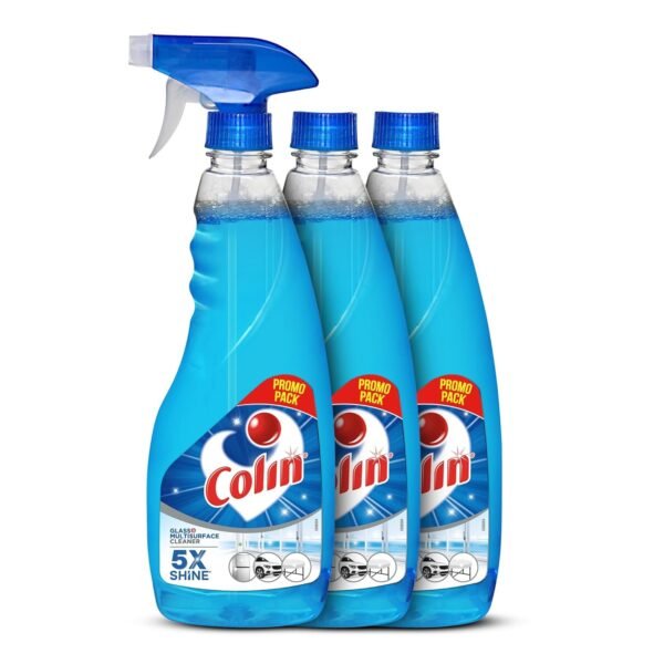 Colin 500 ml (Pack of 3) Glass and Surface Cleaner LiquidBest Amazon Deals Colin 500 ml (Pack of 3) Glass and Surface Cleaner LiquidBest Amazon Deals