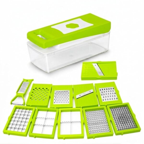 12 in 1 Multipurpose Vegetable Chopper  Kitchen FoodBest Amazon Deals