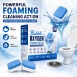 Bubble Oxygen Foaming Tablets for Toilet & Drain CleaningBest Amazon Deals