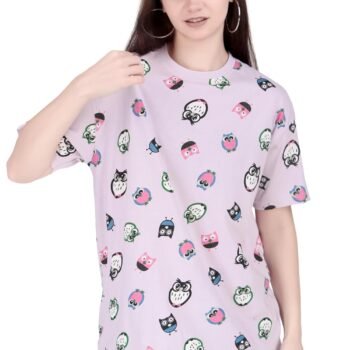 Stories.Label Oversized Cotton T-Shirts for Women inBest Amazon Deals