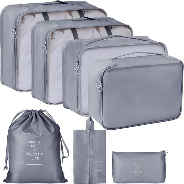 PETRICE Travel Organizer Pouch Packing Cubes for TravelBest Amazon Deals
