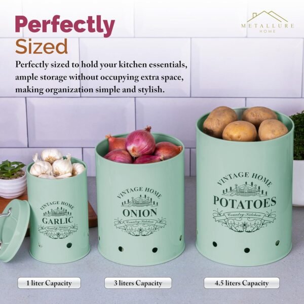 Metallure Home Round Classic Kitchen Storage Containers |Best Amazon Deals