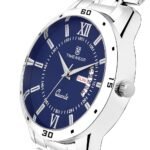TIMEWEAR Analog Day Date Functioning Stainless Steel Chain Watch for Men