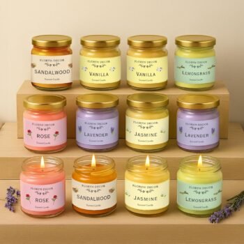 Floryn Decor Jar Scented Candles Gift Set | ScentedBest Amazon Deals Floryn Decor Jar Scented Candles Gift Set | ScentedBest Amazon Deals