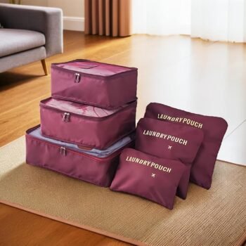 UMAI 6-piece Vacuum-Compressed Travel Organizer + PouchBest Amazon Deals