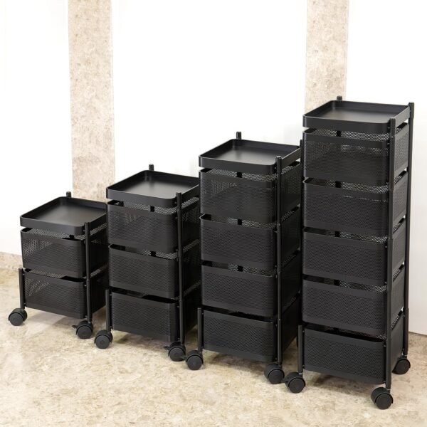 Kitchenwell Metal Multi-Purpose Trolley Storage OrganizerBest Amazon Deals