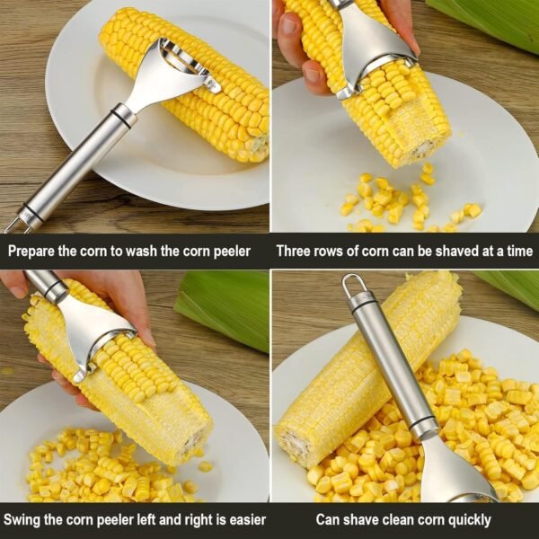 MRP Stainless Steel Corn Peeler Removing Corn KernelsBest Amazon Deals