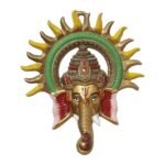 eCraftIndia Colorful Metal Sun Decorative Ganesha WallBest Amazon Deals