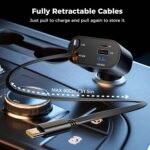 120W Retractable 4-in-1 Fast Car Charger (2026 NewBest Amazon Deals