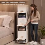 6 Tier Foldable Wardrobe Organizer for Clothes |Best Amazon Deals