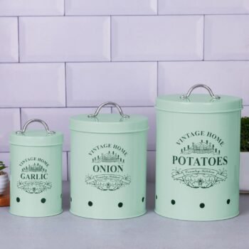 Metallure Home Round Classic Kitchen Storage Containers |Best Amazon Deals