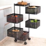 Kitchenwell Metal Multi-Purpose Trolley Storage OrganizerBest Amazon Deals
