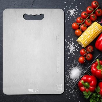 VOLTURI 304 Stainless Steel Chopping Board (32 x 21.5Best Amazon Deals