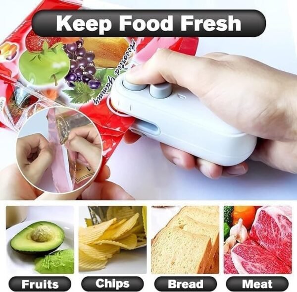 BEYOND BASIC Mini Seal Machine, 2 in 1 USB RechargeableBest Amazon Deals