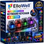Transparent Mechanical Switch Fidget Keychain for StressBest Amazon Deals